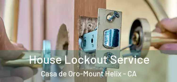 House Lockout Service Casa de Oro-Mount Helix - CA